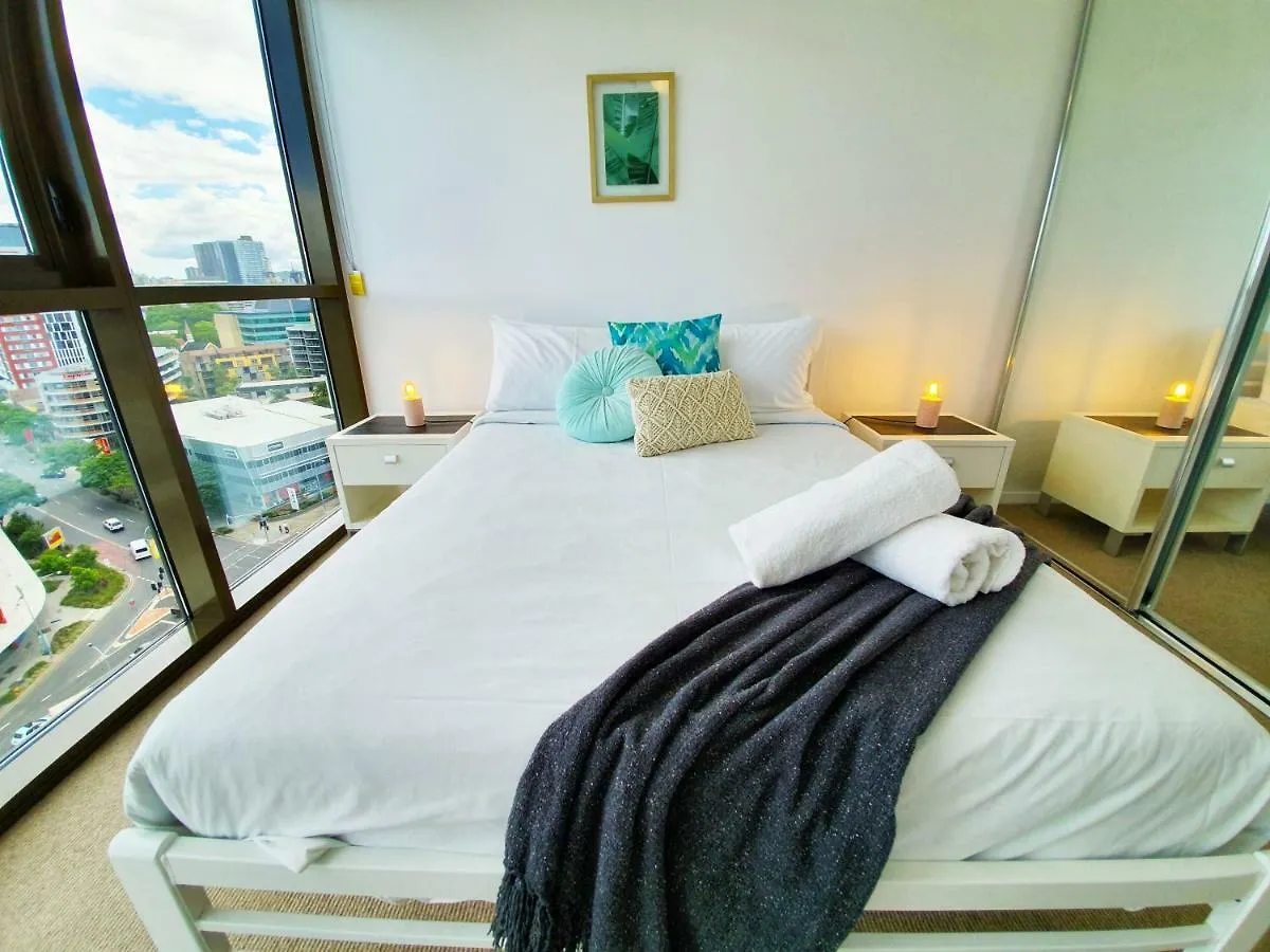 Apartamento 2Br Food & Drink Hub ★Gym★Pool★Views★Roof Terrace Brisbane Australia